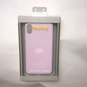 iPhone XS Max heyday pink Hard Silicone Case *New*